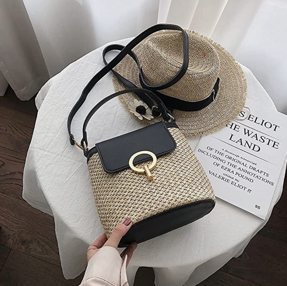 Myla - Handtas van stro, strandtas chic voor de zomer