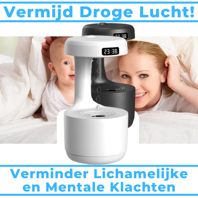 Humid | Magische Luxe Humidifier Diffuser 2.0 | Verlaagd stress