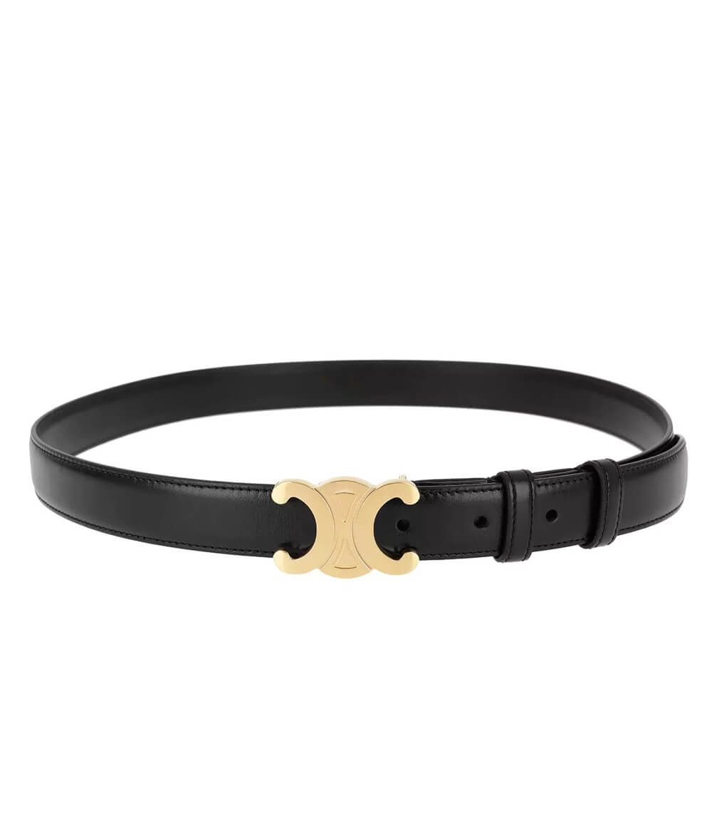Elegante leren riem - tijdloze toevoeging aan je garderobe - Zamille