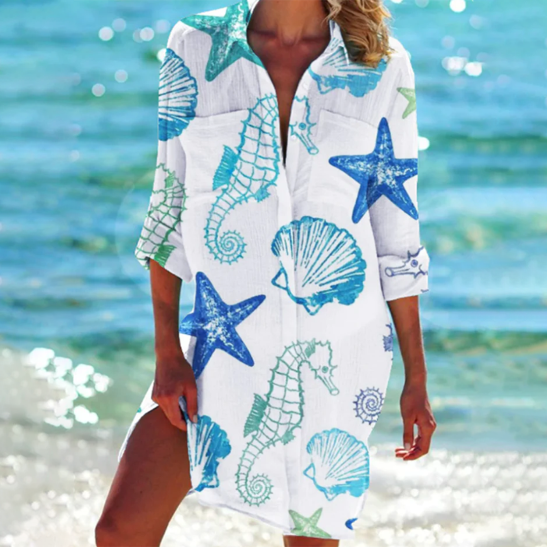 Boho Zomer Korte Jurk | Lichtgewicht, Flatterend en Perfect voor Casual Dagen - Neshdi