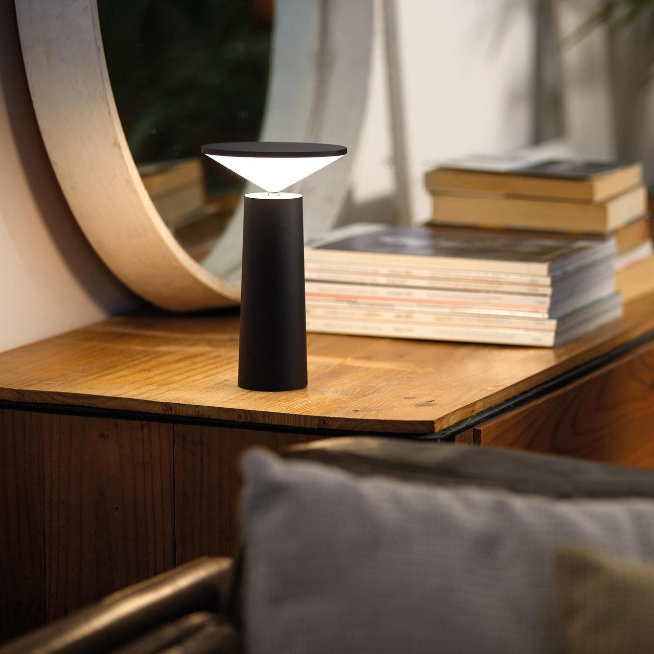 InfiNight - Moderne Tafellamp met aanraaksensor | Dimbare helderheid