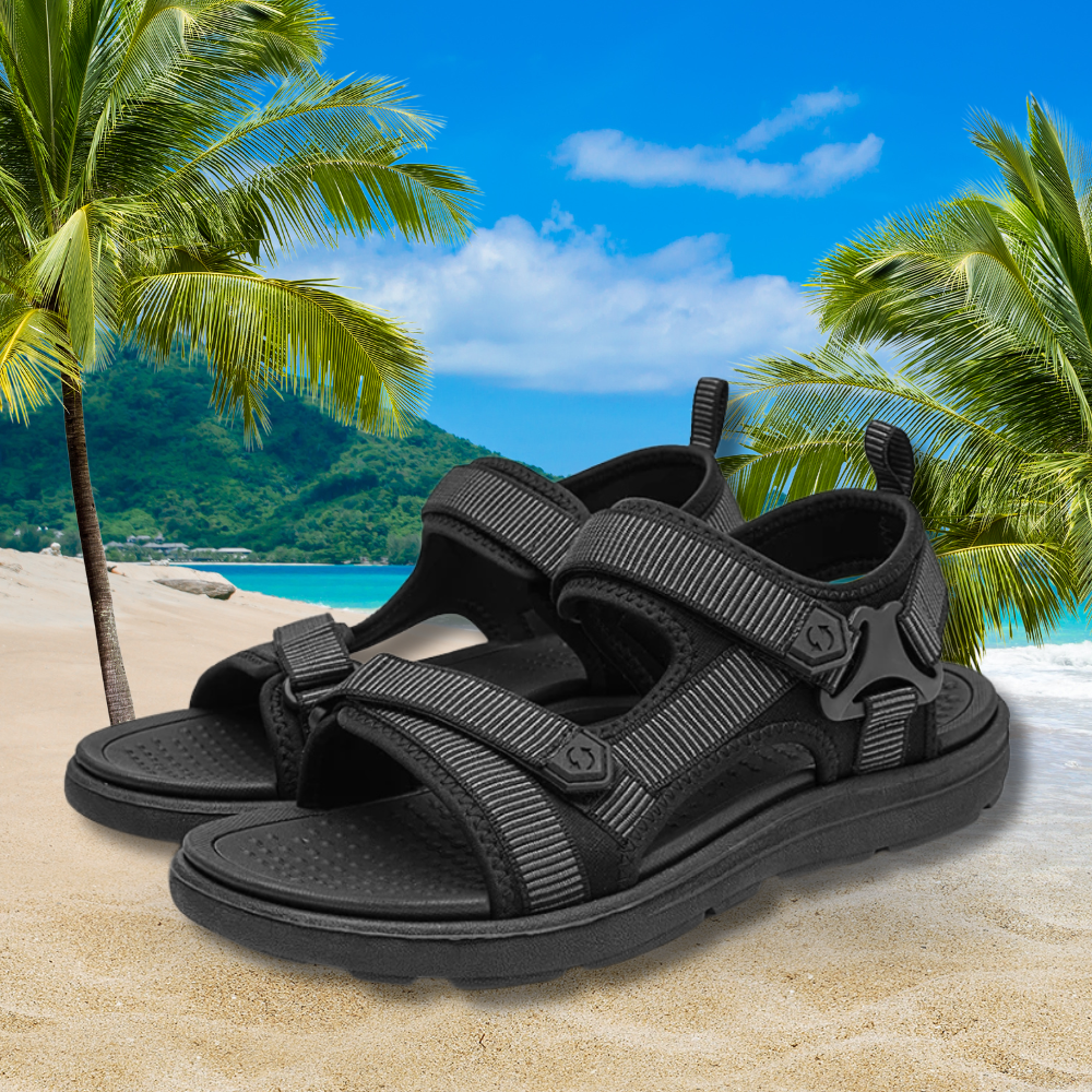 Heren Antislip Duurzame Wandelsandalen | Lichtgewicht Outdoor & Sportschoeisel - Sandy