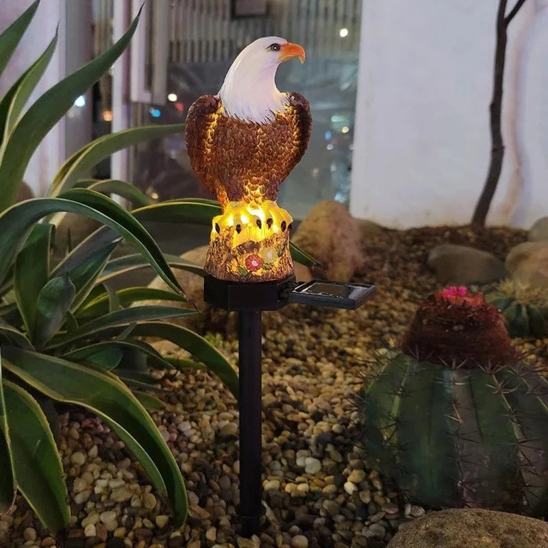 Waterdichte LED-lamp met Vogeldecoratie - Ruingel