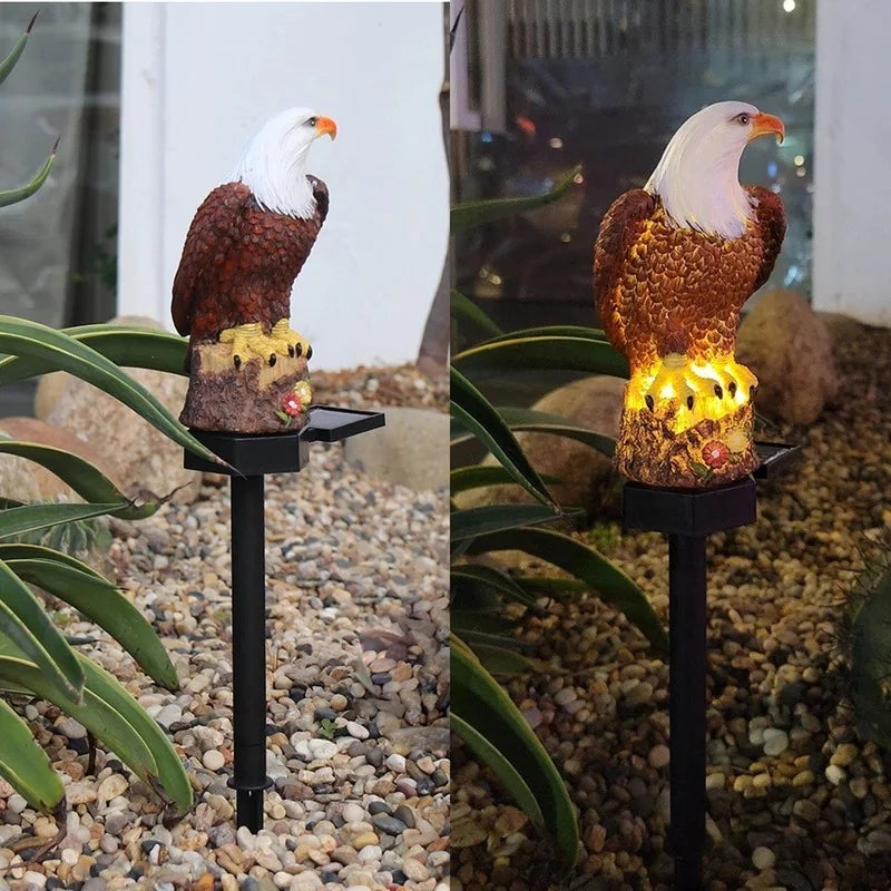 Waterdichte LED-lamp met Vogeldecoratie - Ruingel