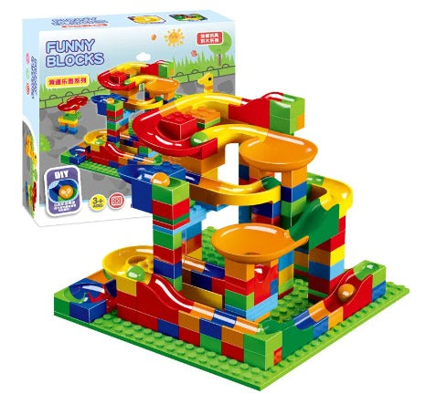 ToyCraft | Knikkerbaan Bouwset | Stimuleert Ontwikkeling | Educatief Speelgoed