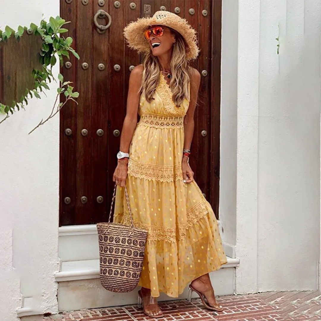 Elegante Boho Jurk | Chic, Comfortabel & Perfect voor de Zomer - Jamaima