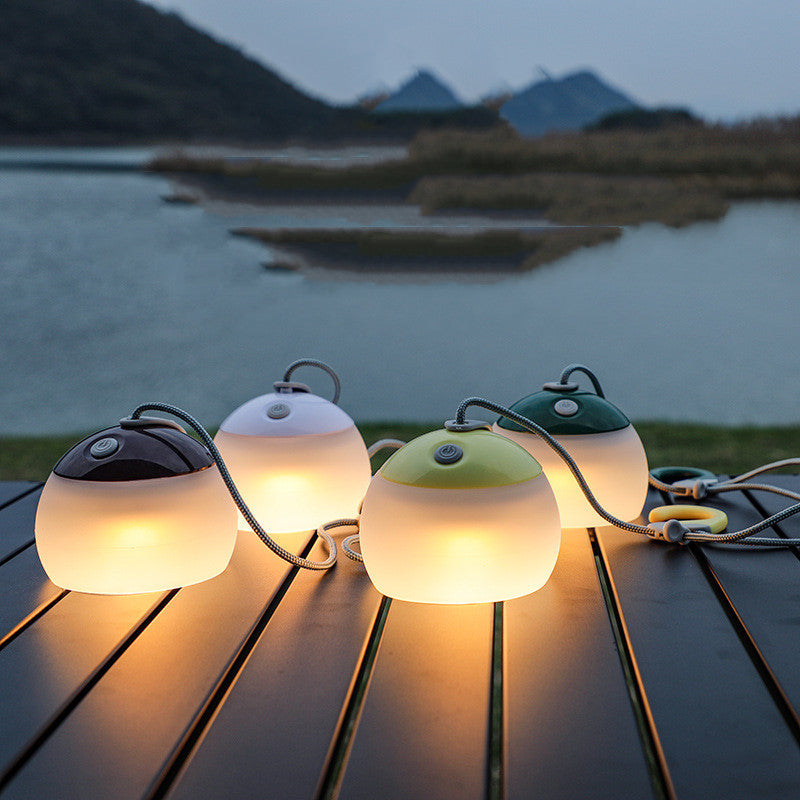RusticLamp | Multifunctionele Vintage Camping Lamp | USB Oplaadbare Draagbare Buitenverlichting