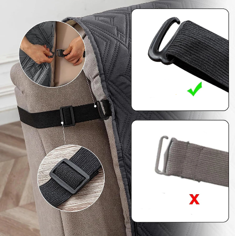 Waterdichte Stoel Beschermer- ultiem comfort - Gerip