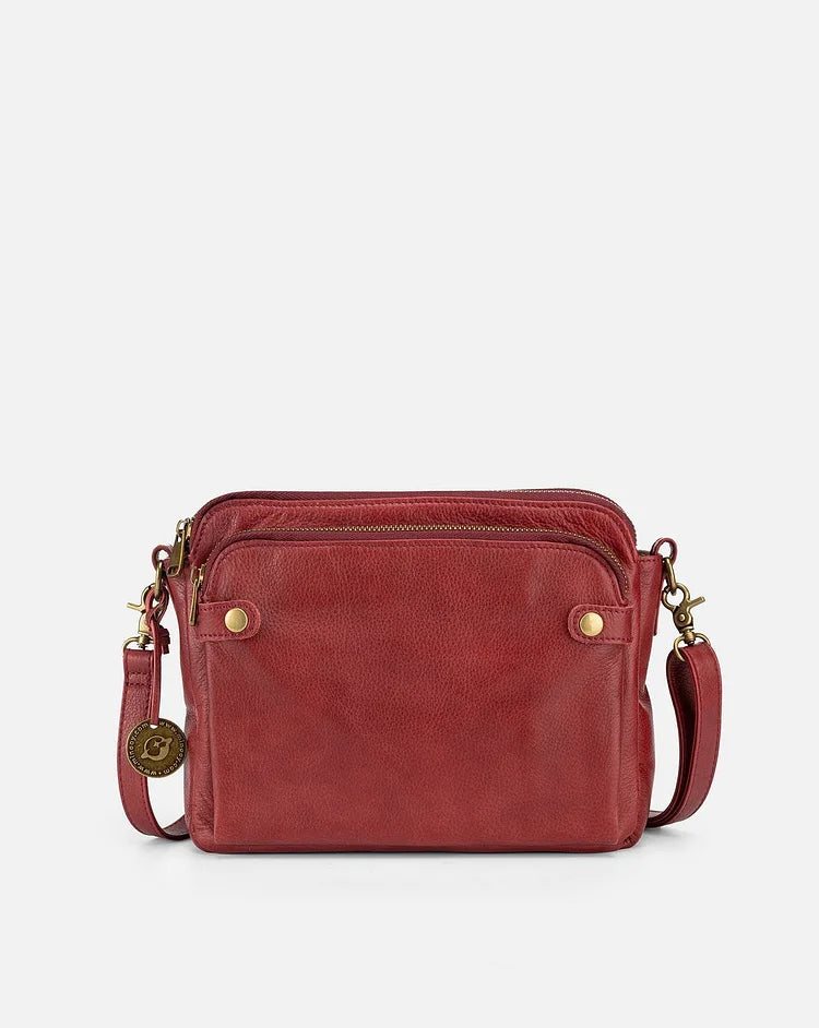 Leren crossbody schoudertassen - Lorein