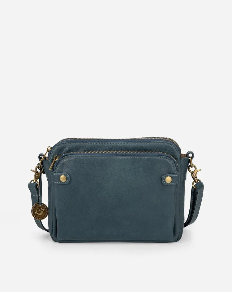Leren crossbody schoudertassen - Lorein