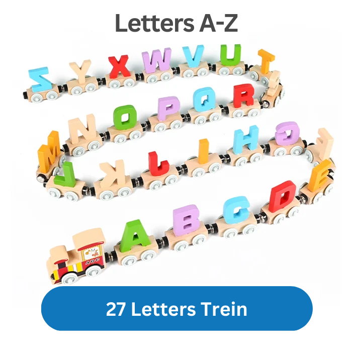 Magnetische puzzeltrein | Leren in puzzelstijl  - Megz