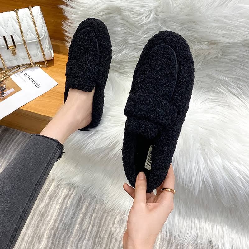 Warme teddy Loafer | Warm en stijlvol - Dallie