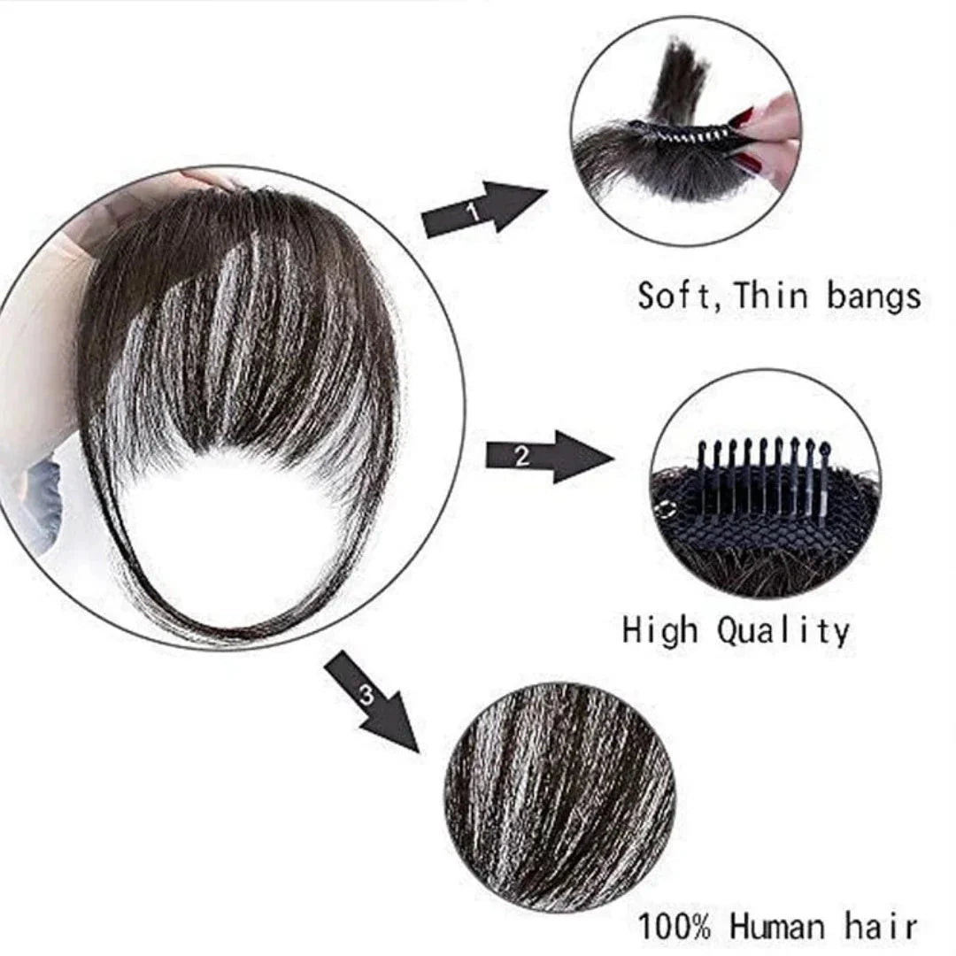 Eenvoudige clip-in paardenstaart haarverlenging - Glamless