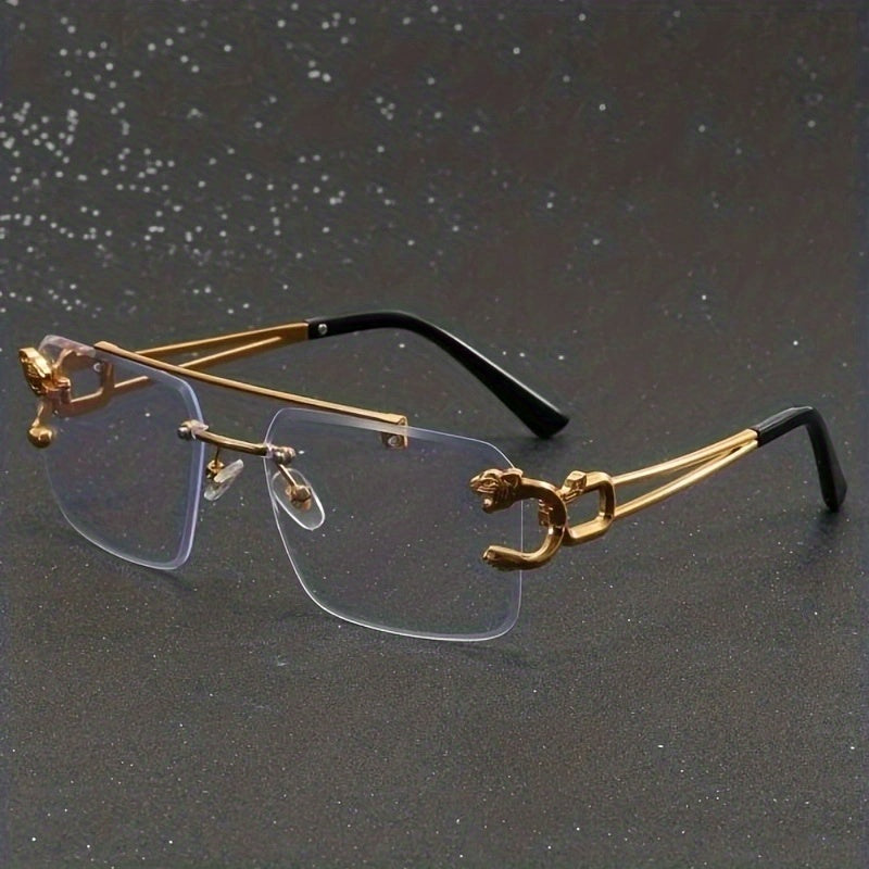 Retro Rimless Zonnebril voor Een Moedeloze Stijl - Miko