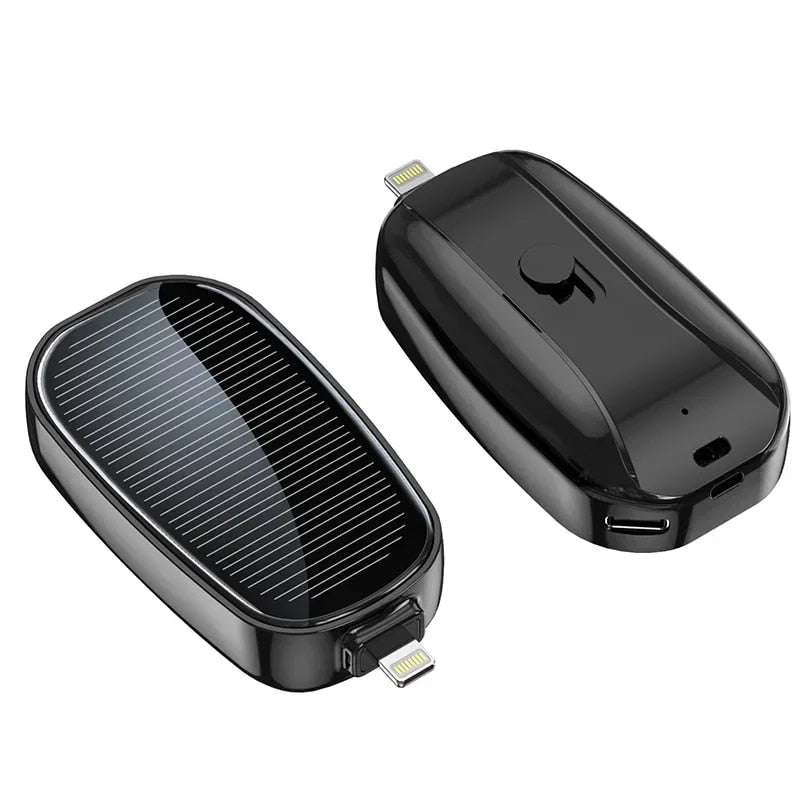 Mini powerbank op zonne-energie | Compact voor onderweg - Dennis