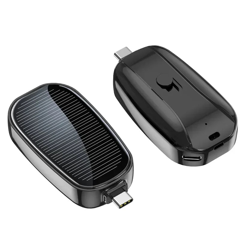 Mini powerbank op zonne-energie | Compact voor onderweg - Dennis