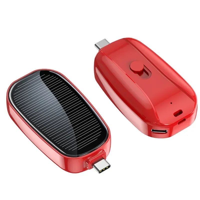 Mini powerbank op zonne-energie | Compact voor onderweg - Dennis