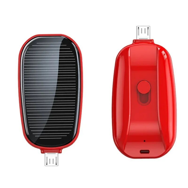 Mini powerbank op zonne-energie | Compact voor onderweg - Dennis