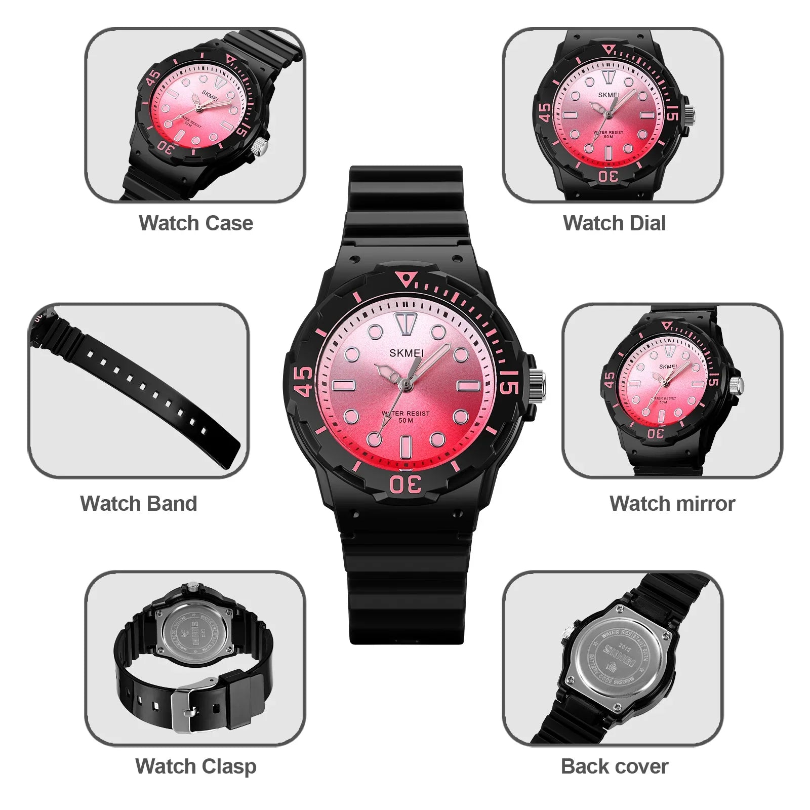 Waterdicht horloge voor kinderen - TimeFun