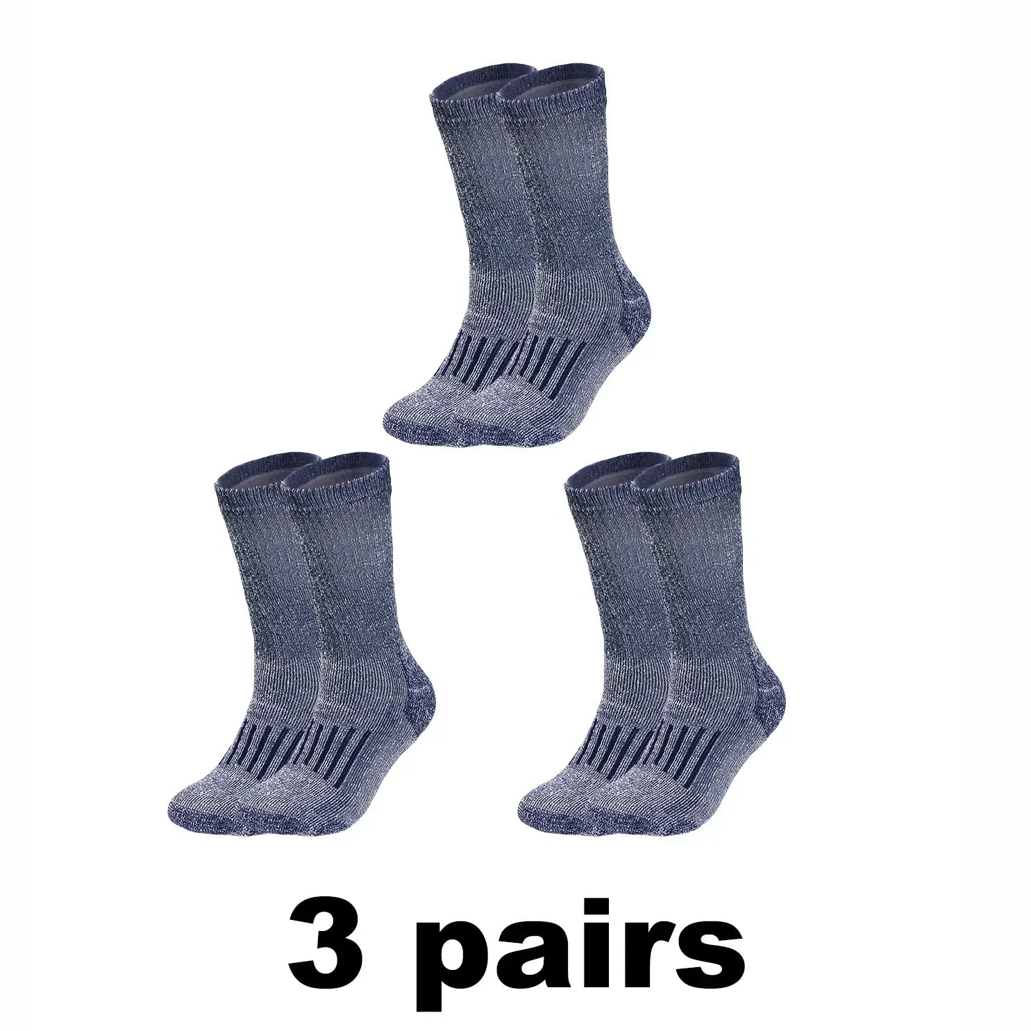 Herfst Paar Merino Wol Sokken Heren - Serapin