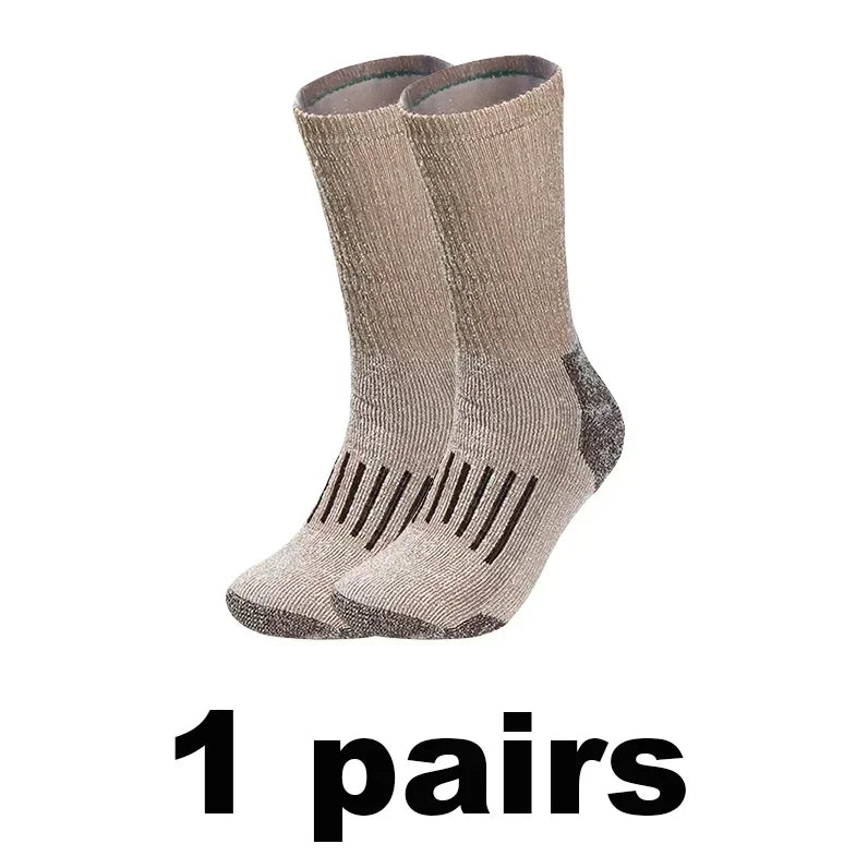 Herfst Paar Merino Wol Sokken Heren - Serapin