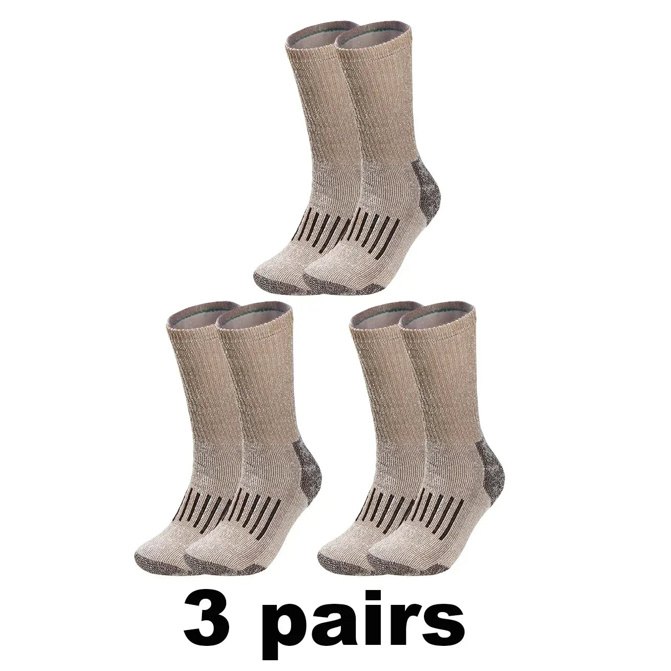 Herfst Paar Merino Wol Sokken Heren - Serapin