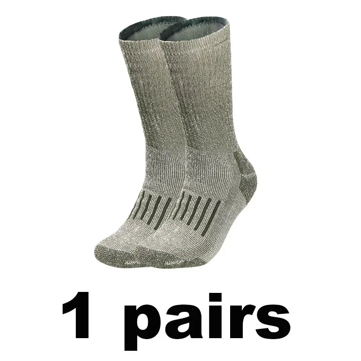 Herfst Paar Merino Wol Sokken Heren - Serapin