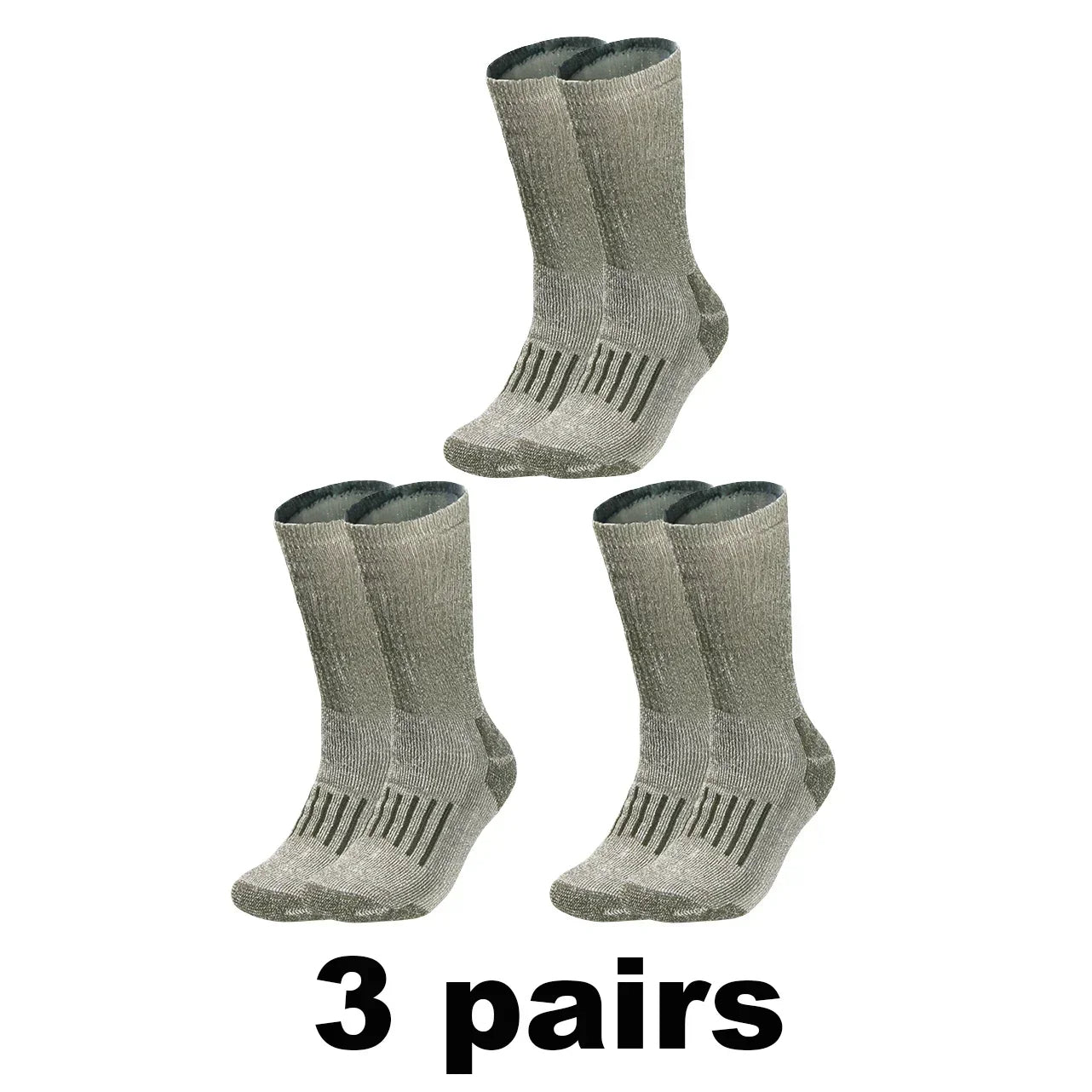 Herfst Paar Merino Wol Sokken Heren - Serapin