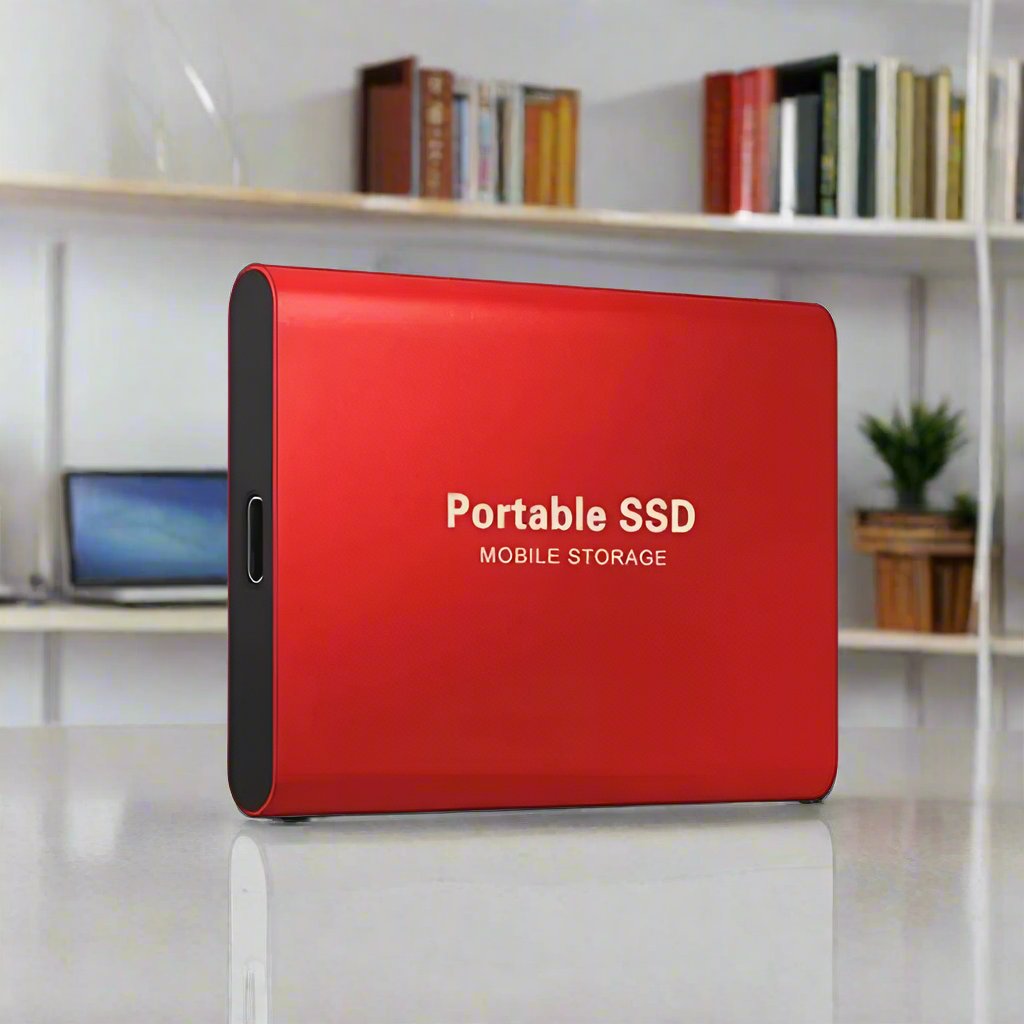 Draagbare externe SSD Supersnel | Mobiele opslag | Snelle opslag voor laptop en pc- SpeedFast