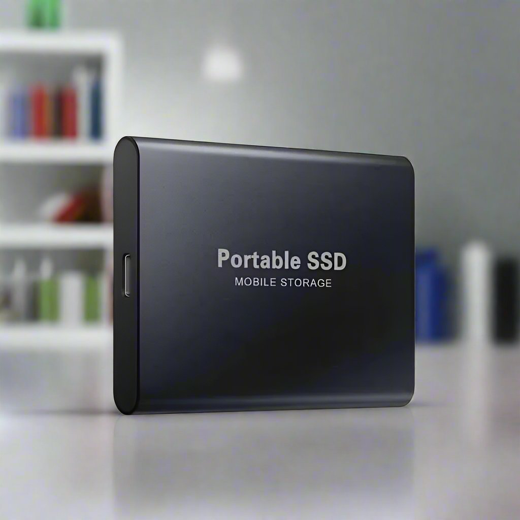Draagbare externe SSD Supersnel | Mobiele opslag | Snelle opslag voor laptop en pc- SpeedFast