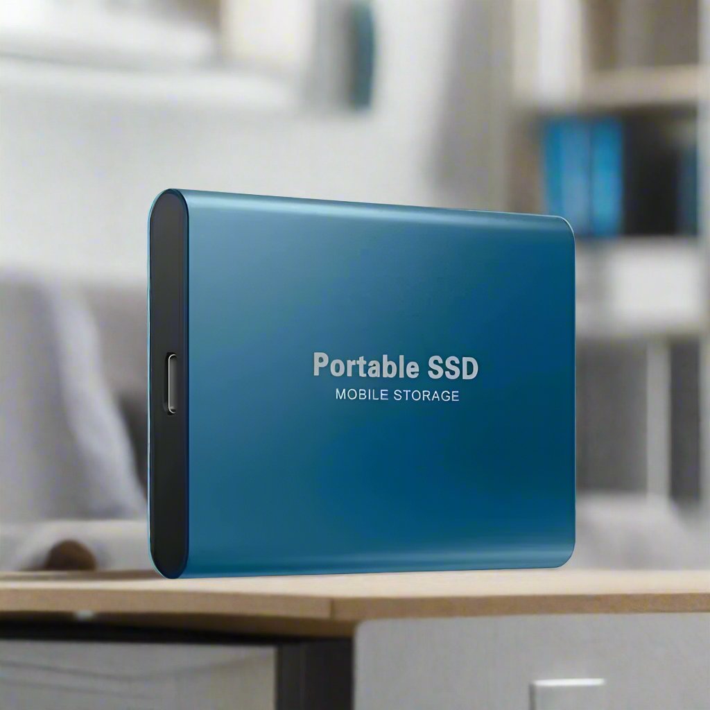Draagbare externe SSD Supersnel | Mobiele opslag | Snelle opslag voor laptop en pc- SpeedFast