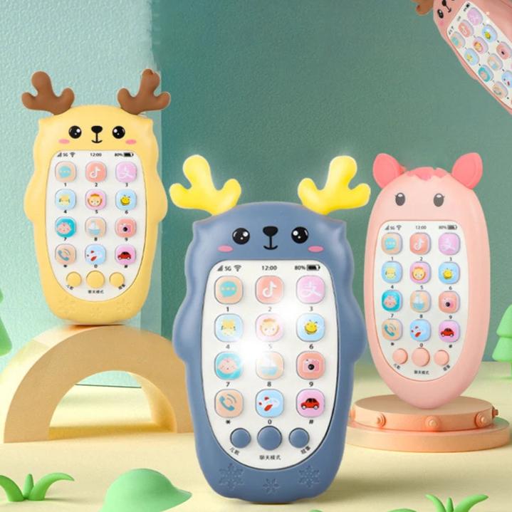 Leren Baby Telefoon Speelgoed - Paron