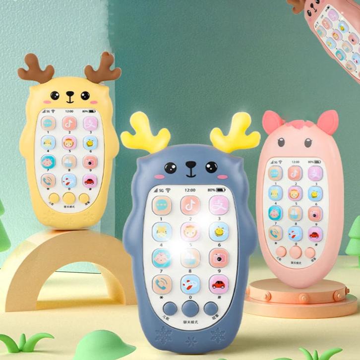 Leren Baby Telefoon Speelgoed - Paron