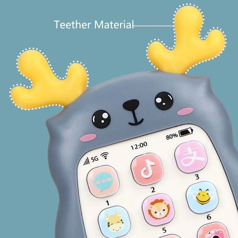 Leren Baby Telefoon Speelgoed - Paron