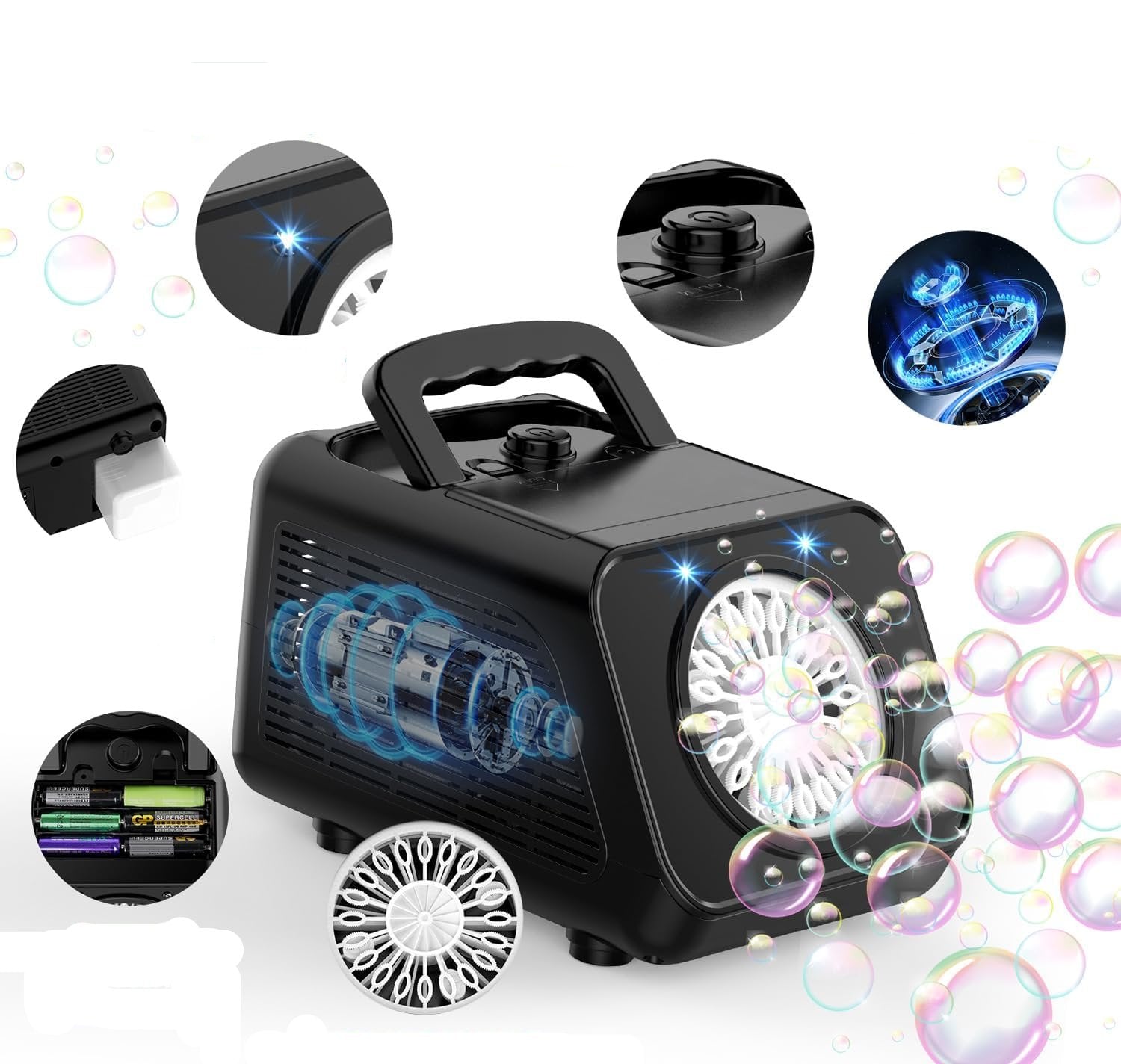 Automatische bellenblaasmachine - Dizzy