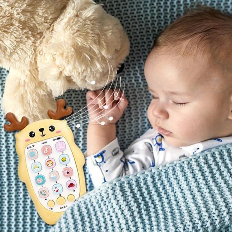 Leren Baby Telefoon Speelgoed - Paron