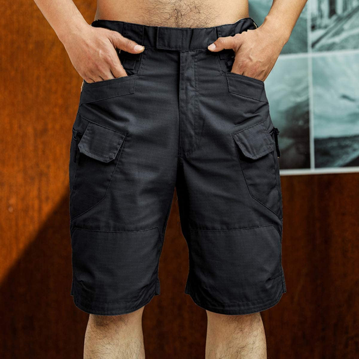 Tactische shorts met meerdere zakken voor heren, outdooruitrusting - Henry