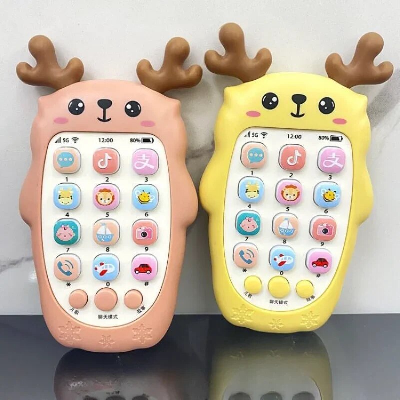 Leren Baby Telefoon Speelgoed - Paron