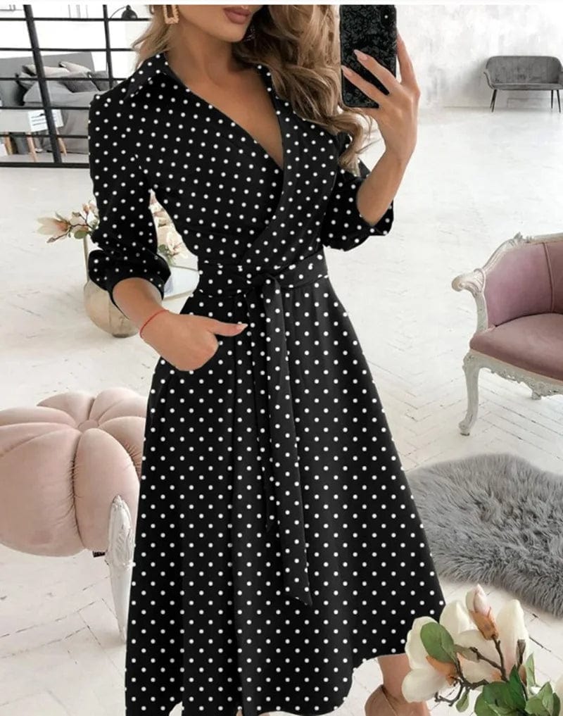 Elegante Midi Jurk voor Dames | Perfect voor Formele Gelegenheden - Rucy