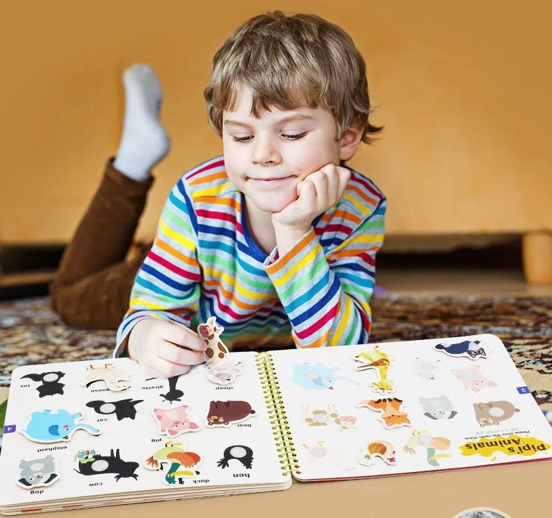 KidsBook | Montessori activiteitenboek voor kinderen | Ontwikkel vaardigheden