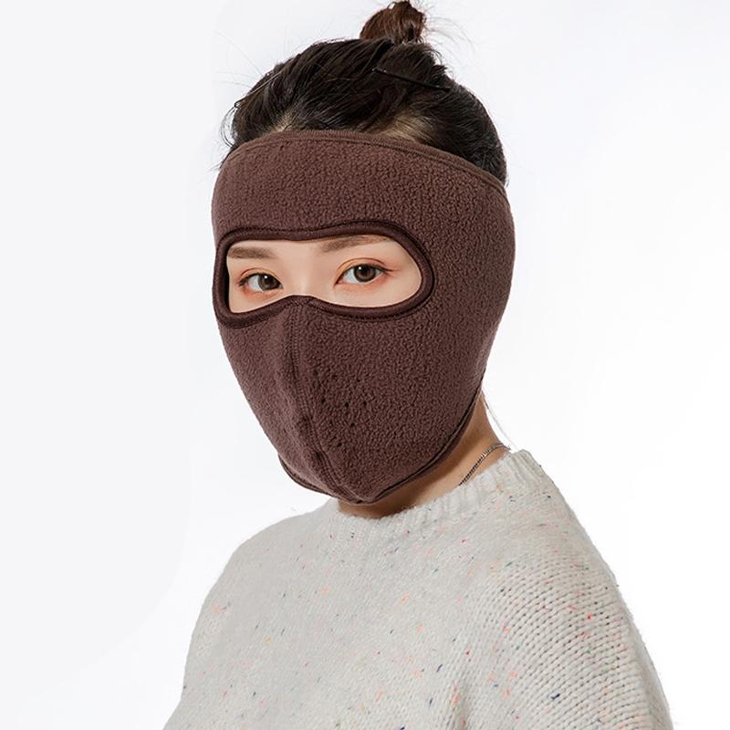Winter Ademend Fleece Masker Unisex | Lichtgewicht  - Kimchi