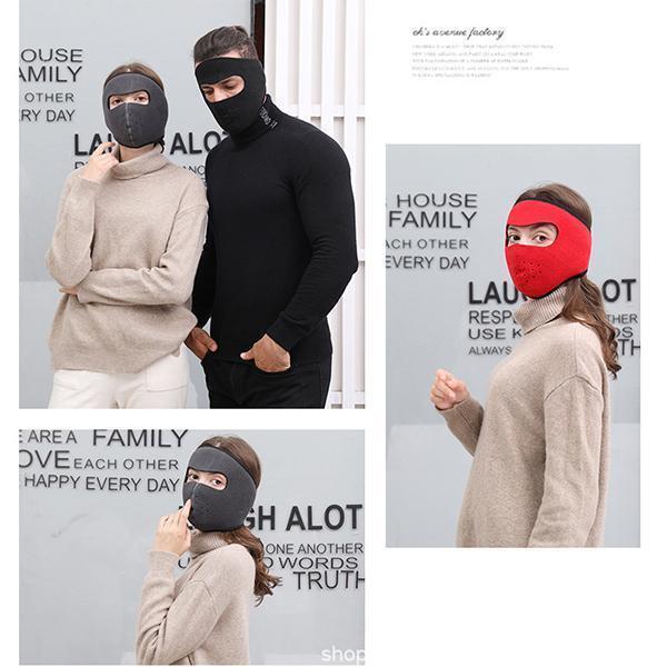 Winter Ademend Fleece Masker Unisex | Lichtgewicht  - Kimchi