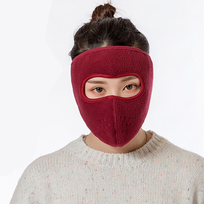 Winter Ademend Fleece Masker Unisex | Lichtgewicht  - Kimchi