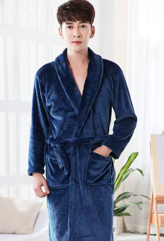 Fleece Badjas met Sjaalkraag en Zakken | Omhul Jezelf in Ultiem Comfort - ShawRobe