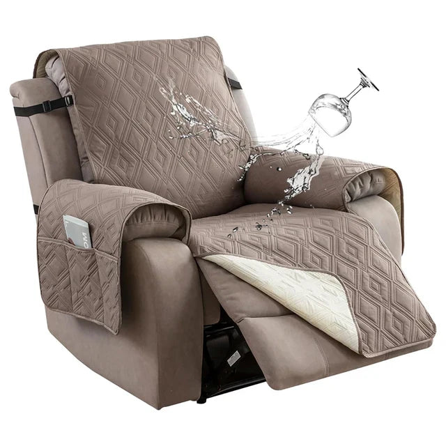 Waterdichte Stoel Beschermer- ultiem comfort - Gerip