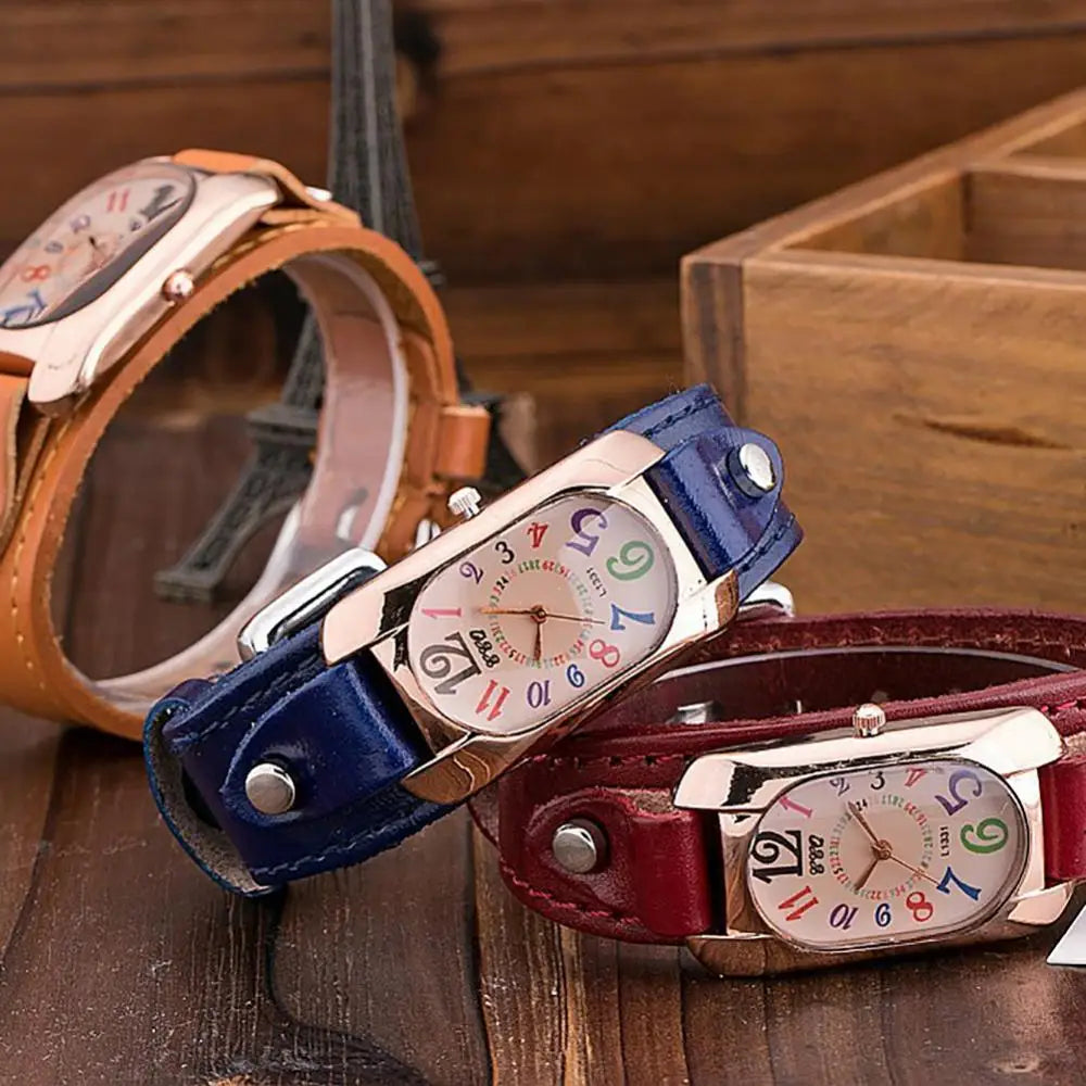 Vintage horloge elegantie veelzijdigheid - Gon