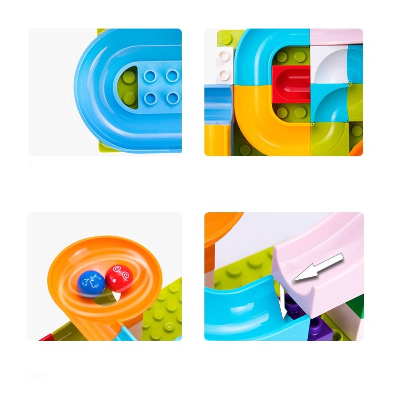 ToyCraft | Knikkerbaan Bouwset | Stimuleert Ontwikkeling | Educatief Speelgoed