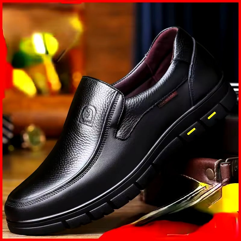 Heren Handgemaakte Leren Platform Loafers | Stijlvolle & Duurzame Outdoorschoenen - Barrane