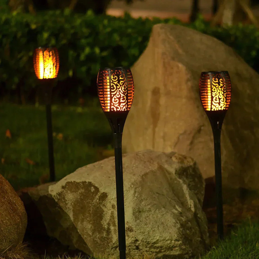 Tuinlamp op zonne-energie voor buiten - Tuinfakkel