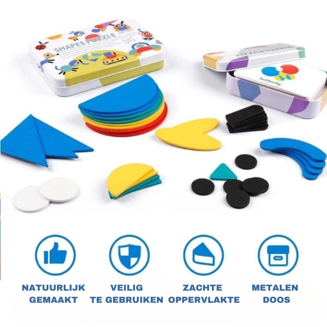 Montessori Educatieve Puzzelbox - FunPuzz